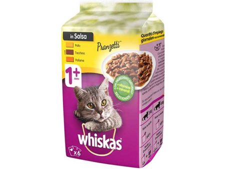 Whiskas pranzetti carni b.6x50gr 11908 Cheap