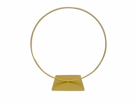 Cerchio in ferro oro d.60cm 2032 Online