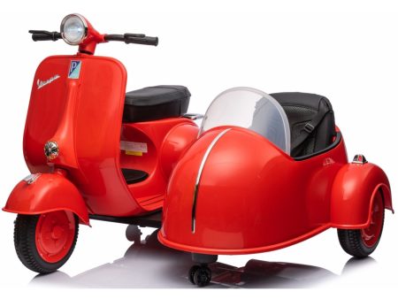 Vespa sidecar vlit 1955 12v rossa Cheap