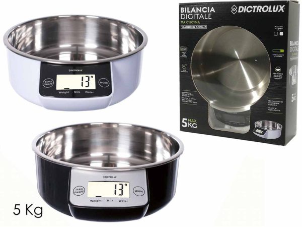 Bilancia da cucina eletttrica 5kg 2 assortimenti Online now