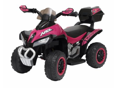 Mini quad racing 6v deluxe rosa Hot on Sale