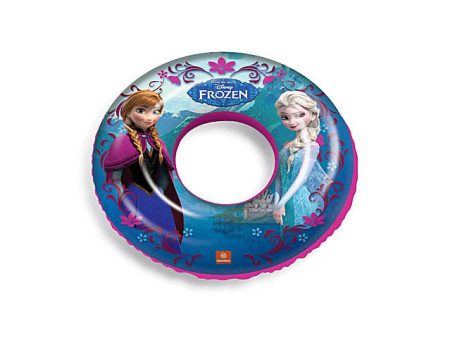 Salvagente Frozen viola e celeste a ciambella, diametro 50 cm - Mondo Fashion