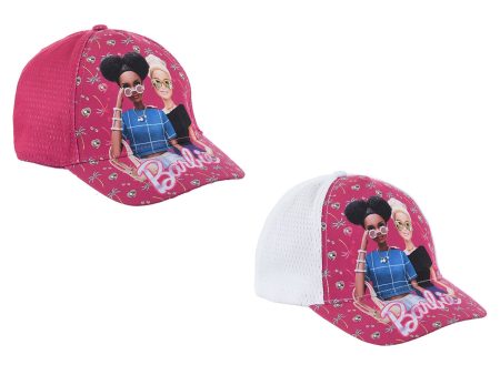 Cappello con visiera bimba Barbie in tessuto taglia 52, 54 regolabile - Sun City For Discount