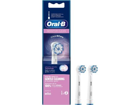 Oral b ricambi per spazzolini elettrici sensitive clean - confezione da 2 ricambi on Sale