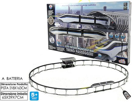 Treno monorotaia r c 122pz 115013 Discount