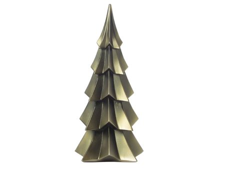 Albero di natale in metallo misura 38,5cm Online Hot Sale