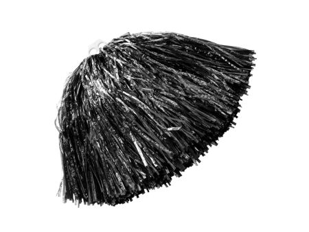 Pom pom unicolore nero Cheap