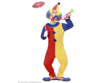 Costume da clown - il costume comprende costume e cappello - taglia 2-3 anni Cheap