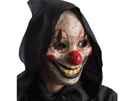 Maschera clown horror 00783 Fashion