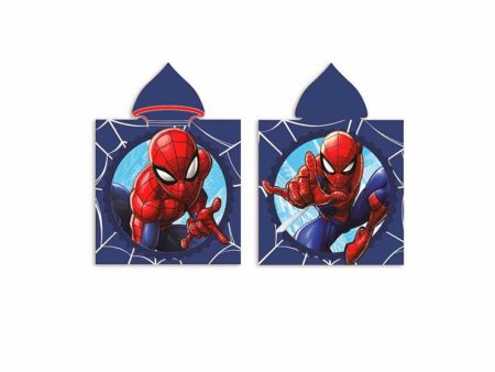 Poncho per bambini spiderman Online now