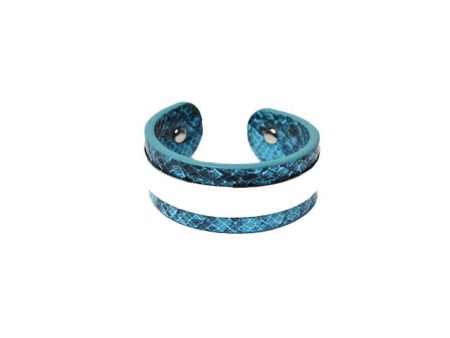 Bracciale ecopelle blu 270912 $ Online now