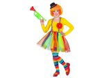 Set da clown - il set comprende tutu, bretelle con fiore e mini cilindro - taglia 3-4 anni For Discount