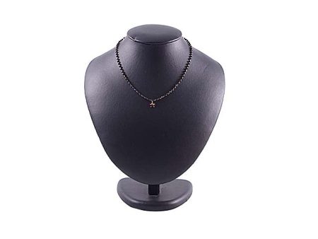 Collana c stelle e pietrenere io03724n Hot on Sale