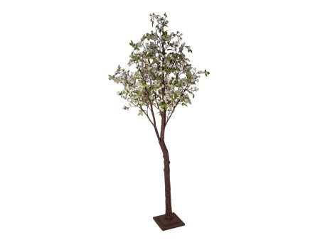 Albero di melo crema h.180cm in pvc For Cheap