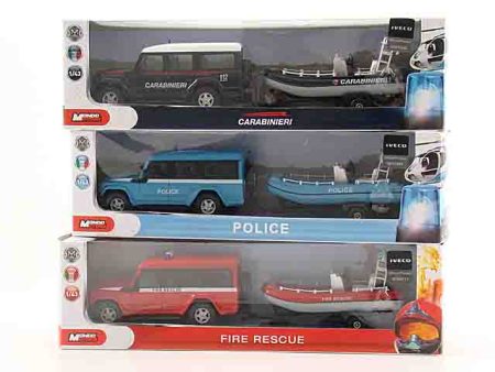 Auto 1:43 iveco massif+gommone 53131 Sale