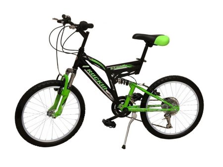 Bici mtb 24 verde nera btb24 Cheap