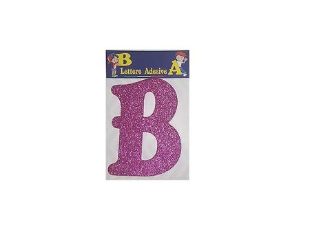 Lettera fucsia b 12cm Online Sale