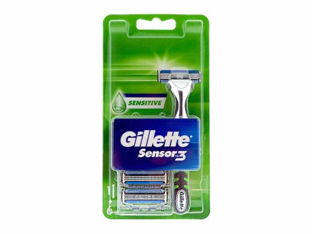 Gilette senso3 rasoio + 6 ricariche Discount