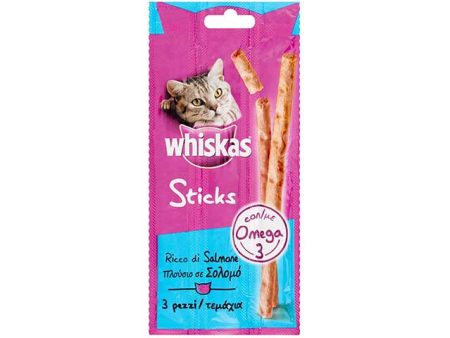 Whiskas st catstick salmone 3x6gr11934 Online Sale