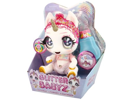 Glitter babyz unicorn white rainbow ( lunita) 580195 Online now