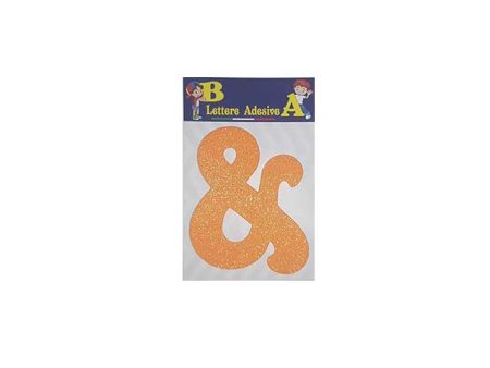 Lettera arancio 12cm Discount