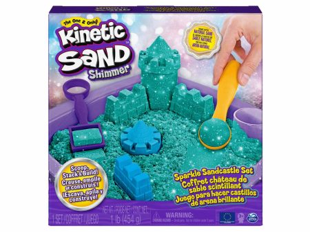 Kinetic sand playset castello di sabbia verde 6061828 For Discount