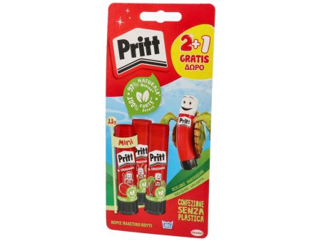 Pritt colla stick 11gr 3 pezzi 2795806 on Sale