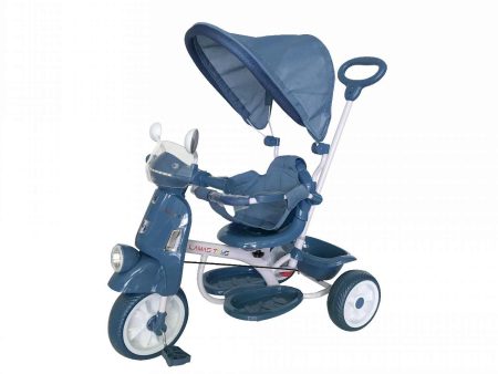 Triciclo deluxe fronte mamma blu Fashion