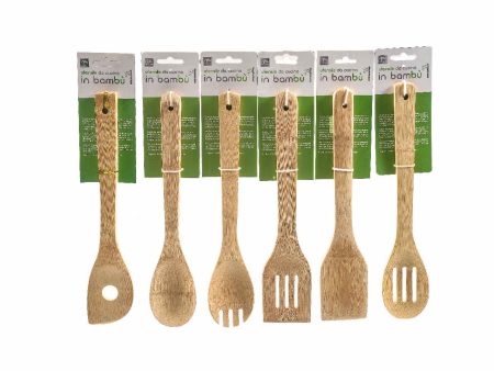 Utensile da cucina in bamboo ass.02092 Online now