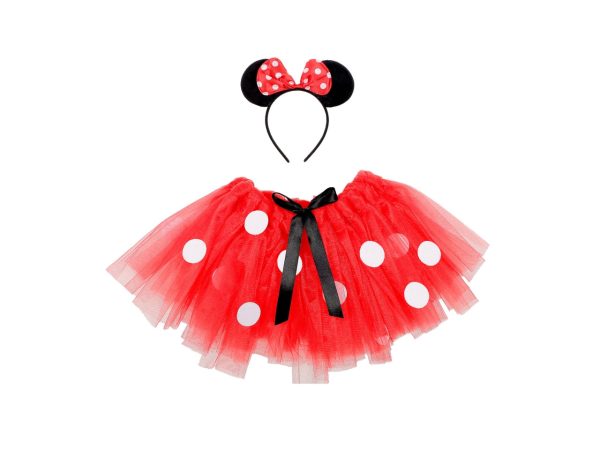 Set da topina - il set comprende tutu e orecchie - taglia 3-4 anni Hot on Sale