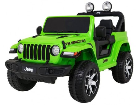 Auto radiocomandata jeep wrangler rubicon 12v verde Cheap