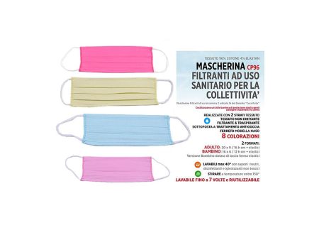 Mascherina bambini cotone ass. Hot on Sale