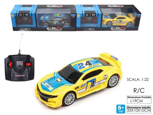 Auto car model radiocomandata con 4 funzioni disponibile in 2 assortimenti Sale