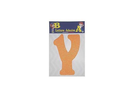 Lettera arancio y 12cm on Sale