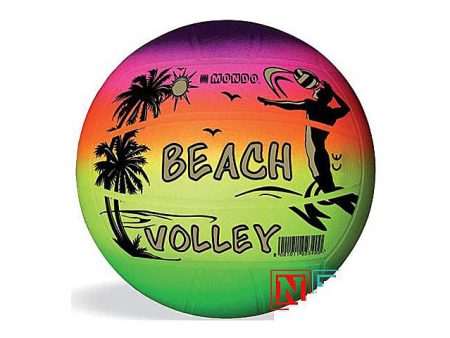 Pallone 23cm volley rainbow 02340 on Sale