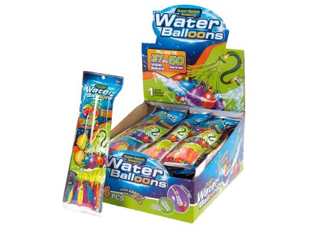 Bombette d acqua - water balloons 1 mazzo da 37 palloncini on Sale