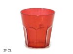 Bicchiere american medium colore rosso capacita  29cl Online