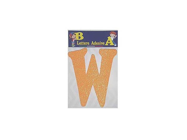 Lettera arancio w 12cm Online Hot Sale