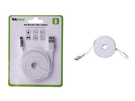 Cavetto micro usb 2m bianco 40448339 on Sale