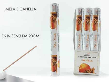 Incensi 16 pezzi mela e cannella 638725 Online Hot Sale