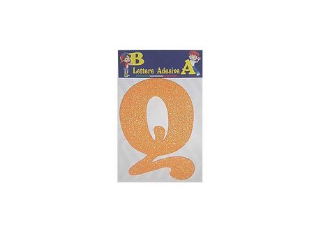 Lettera arancio q 12cm Supply