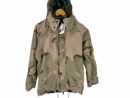 民間 ECWCS REVERSIBLE PARKA DESERT WOODLAND CAMO リバーシブル パーカー メンズ  MEDIUM SHORT Hot on Sale